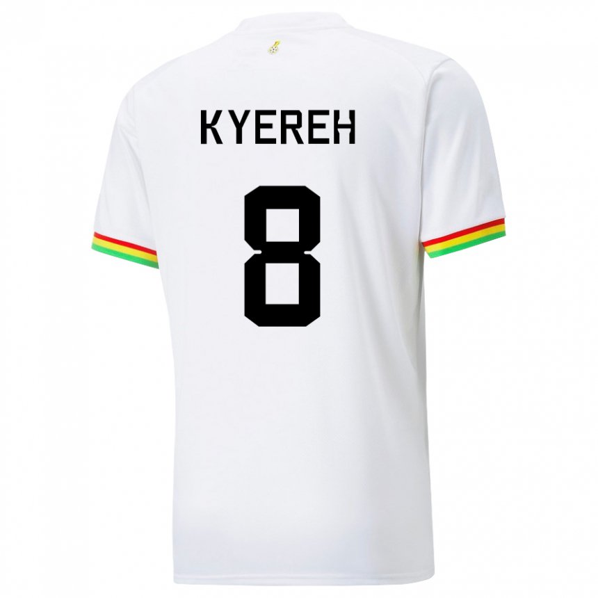 Criança Camisola Ganesa Daniel-kofi Kyereh #8 Branco Principal 22-24 Camisa Brasil