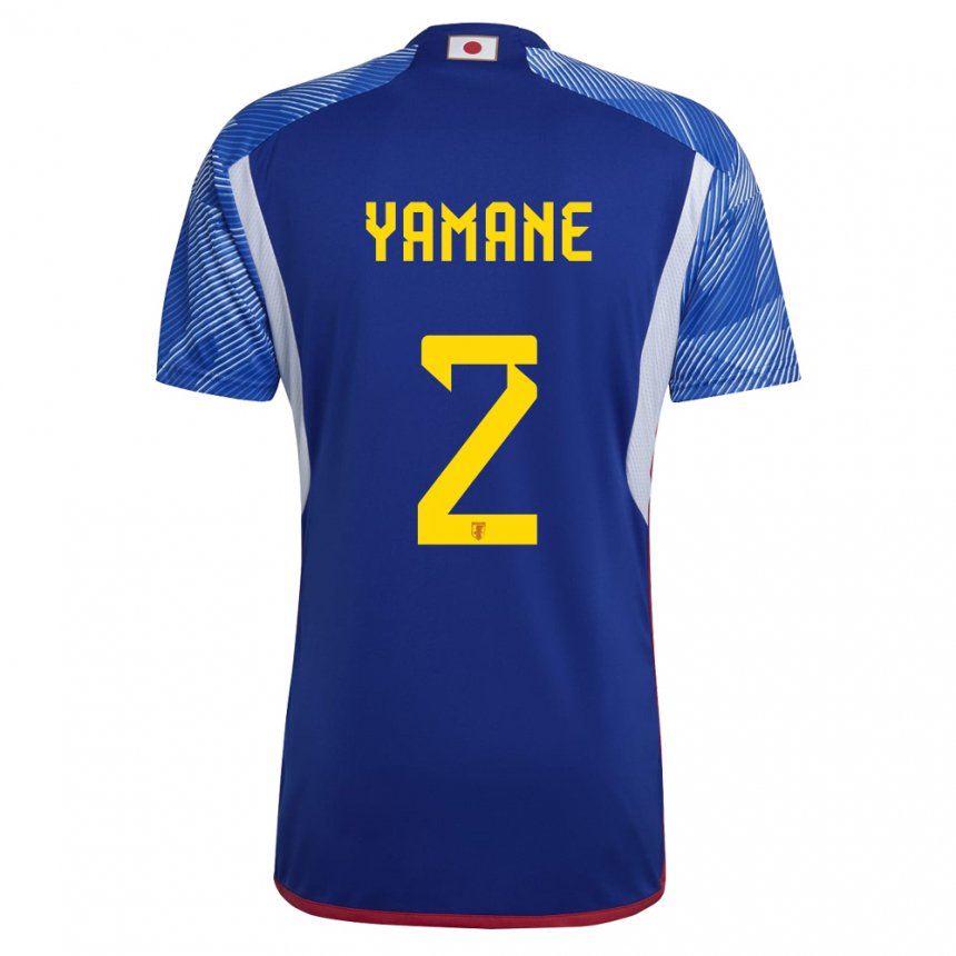 Criança Camisola Japonesa Miki Yamane #2 Azul Real Principal 22-24 Camisa Brasil