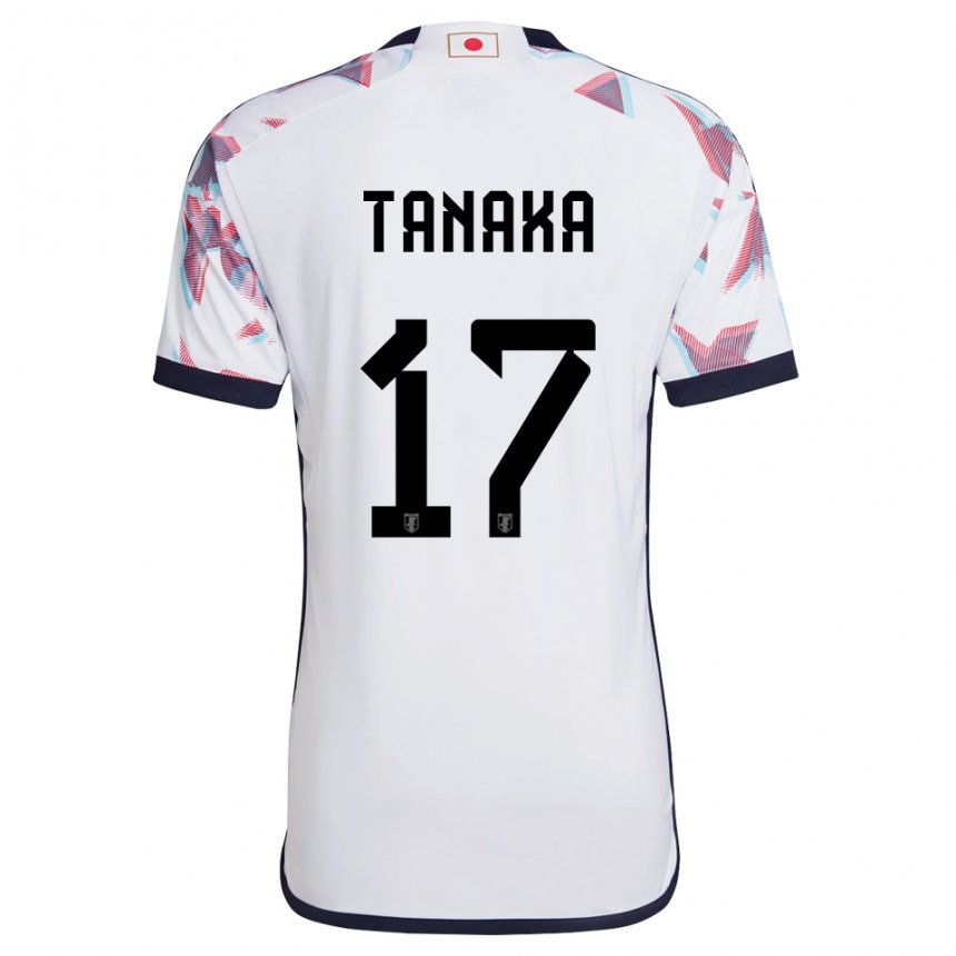 Criança Camisola Japonesa Ao Tanaka #17 Branco Alternativa 22-24 Camisa Brasil