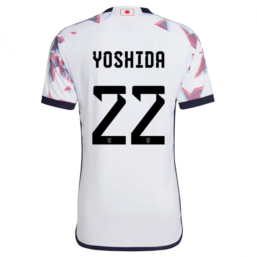 Criança Camisola Japonesa Maya Yoshida #22 Branco Alternativa 22-24 Camisa Brasil