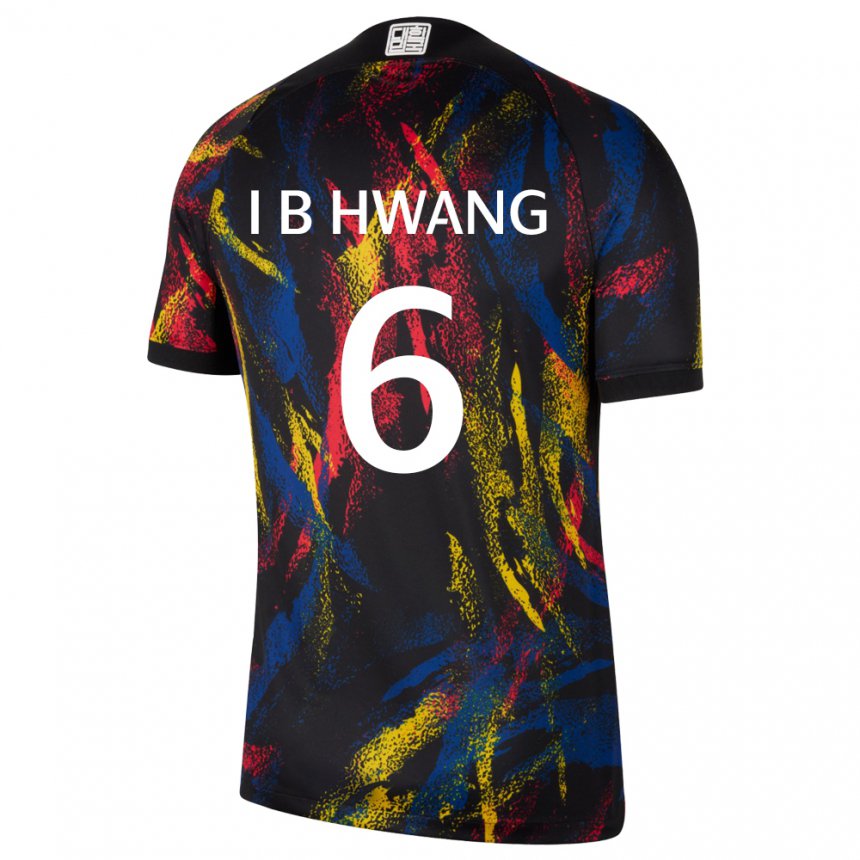 Criança Camisola Sul‑coreana In-beom Hwang #6 Multicolorido Alternativa 22-24 Camisa Brasil