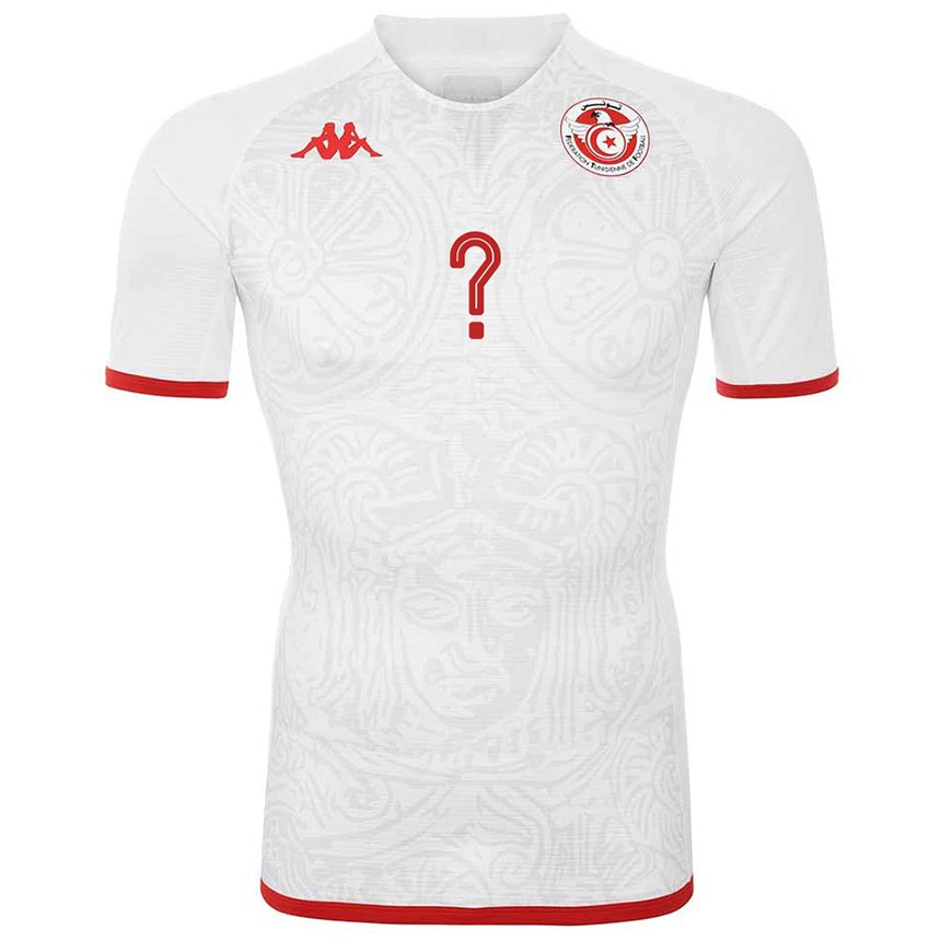 Criança Camisola Tunisiana Seu Nome #0 Branco Alternativa 22-24 Camisa Brasil