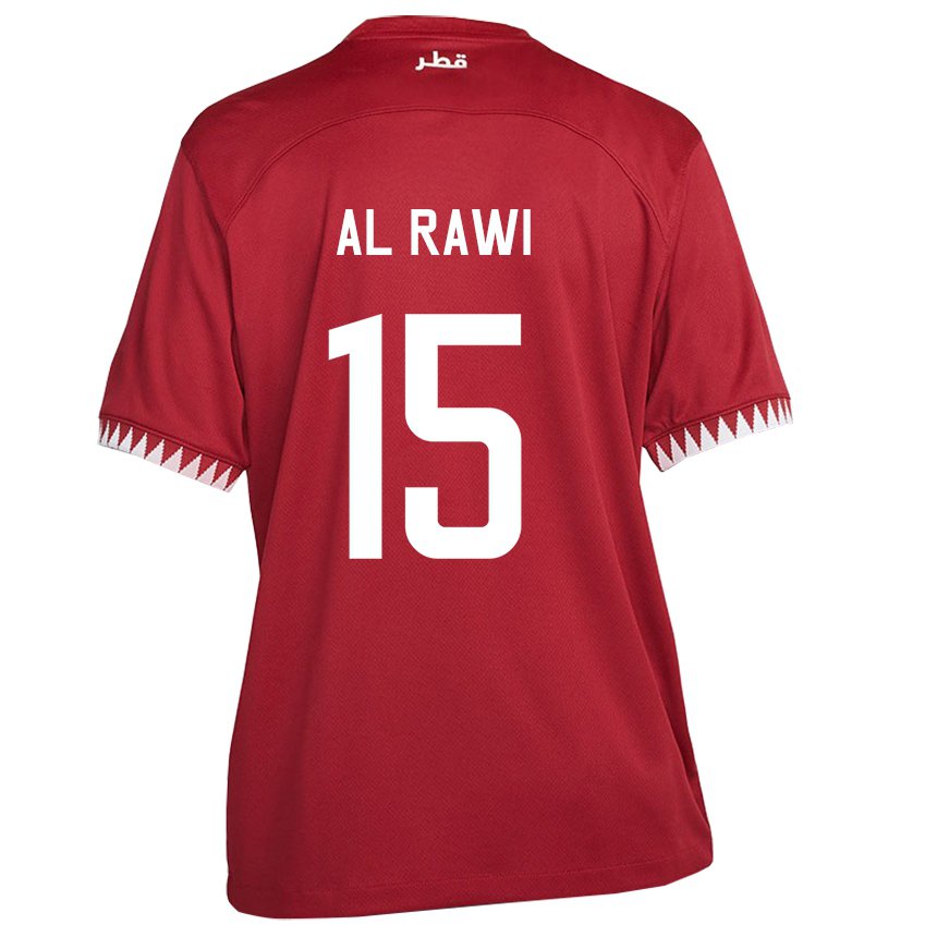 Homem Camisola Catari Bassam Al Rawi #15 Castanho Principal 22-24 Camisa Brasil
