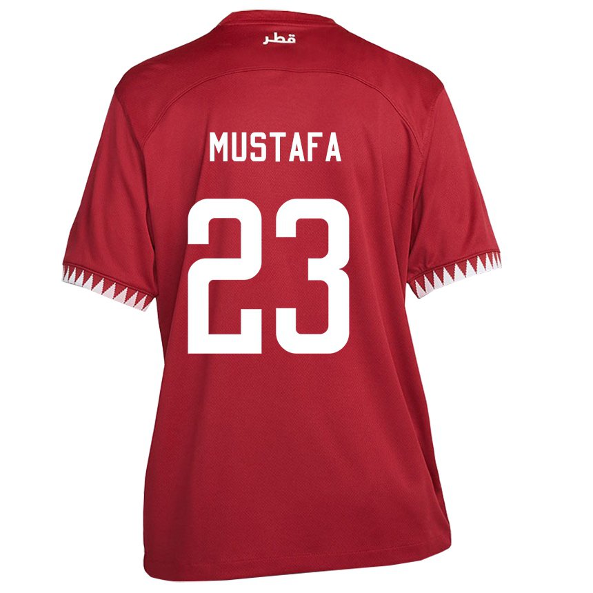 Homem Camisola Catari Mustafa Mashaal #23 Castanho Principal 22-24 Camisa Brasil
