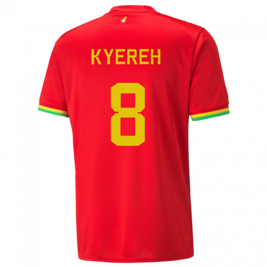 Homem Camisola Ganesa Daniel-kofi Kyereh #8 Vermelho Alternativa 22-24 Camisa Brasil
