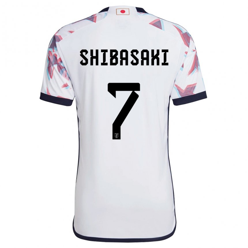 Homem Camisola Japonesa Gaku Shibasaki #7 Branco Alternativa 22-24 Camisa Brasil