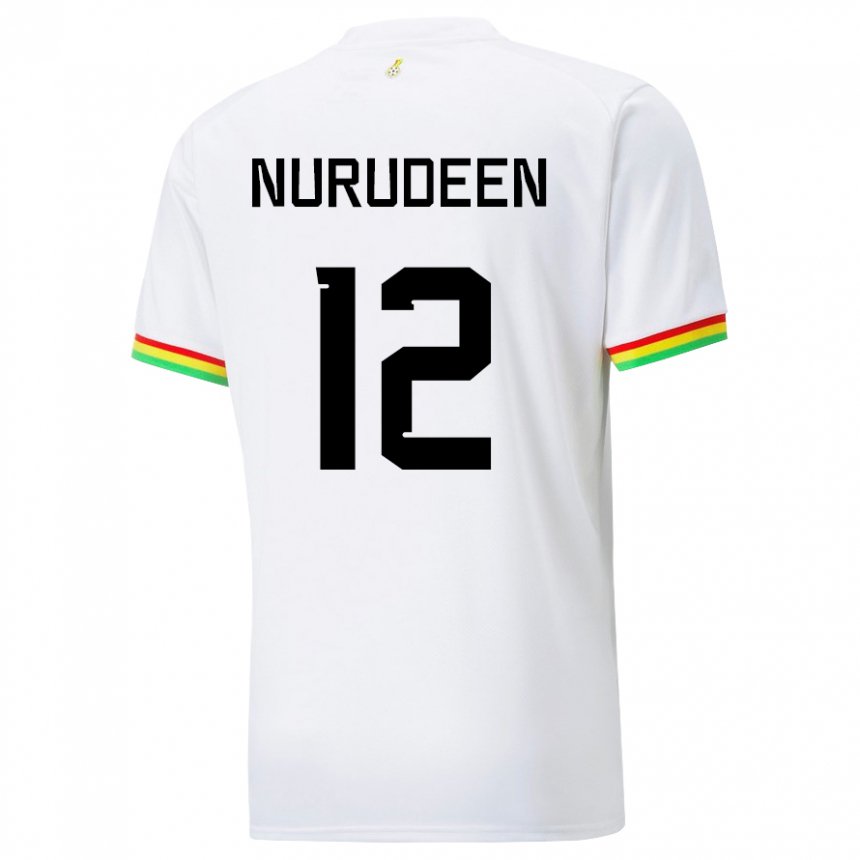 Mulher Camisola Ganesa Abdul Nurudeen #12 Branco Principal 22-24 Camisa Brasil