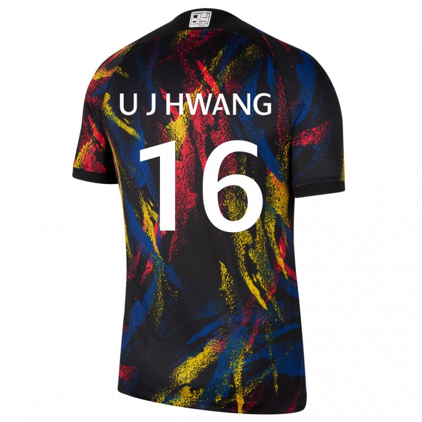 Mulher Camisola Sul‑coreana Ui-jo Hwang #16 Multicolorido Alternativa 22-24 Camisa Brasil