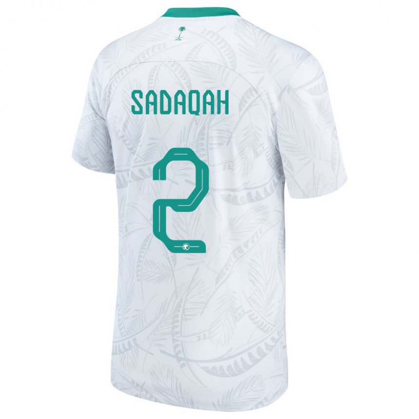 Criança Camisola Saudita Bayan Sadaqah #2 Branco Principal 22-24 Camisa Brasil