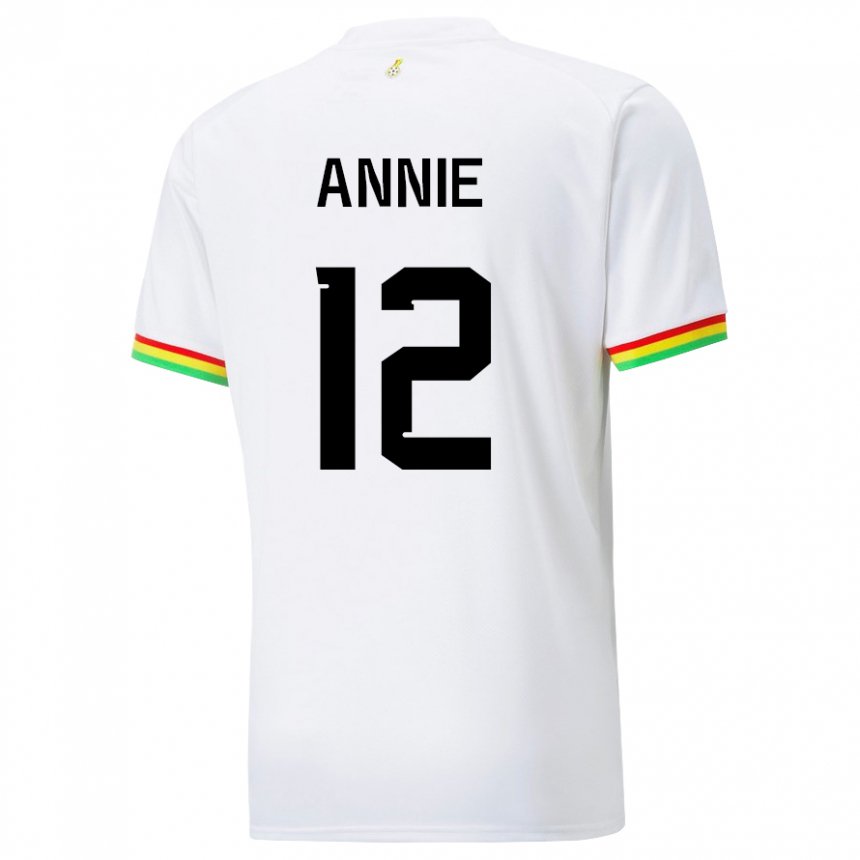 Criança Camisola Ganesa Henrietta Annie #12 Branco Principal 22-24 Camisa Brasil