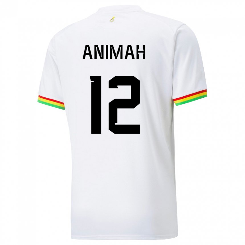 Criança Camisola Ganesa Grace Animah #12 Branco Principal 22-24 Camisa Brasil