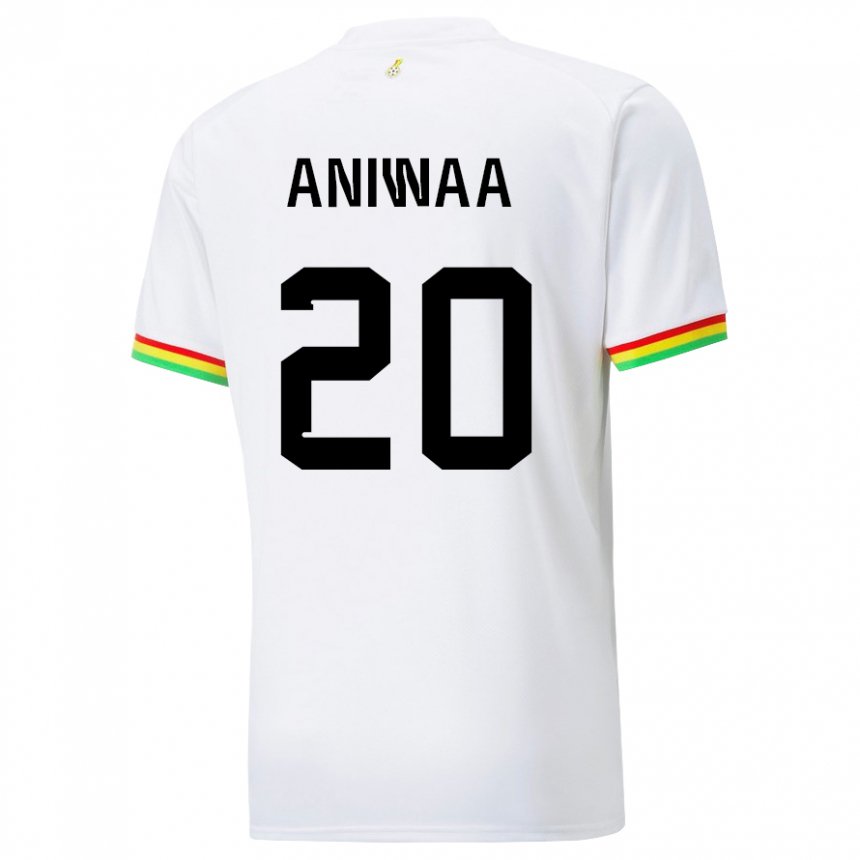 Criança Camisola Ganesa Louisa Aniwaa #20 Branco Principal 22-24 Camisa Brasil