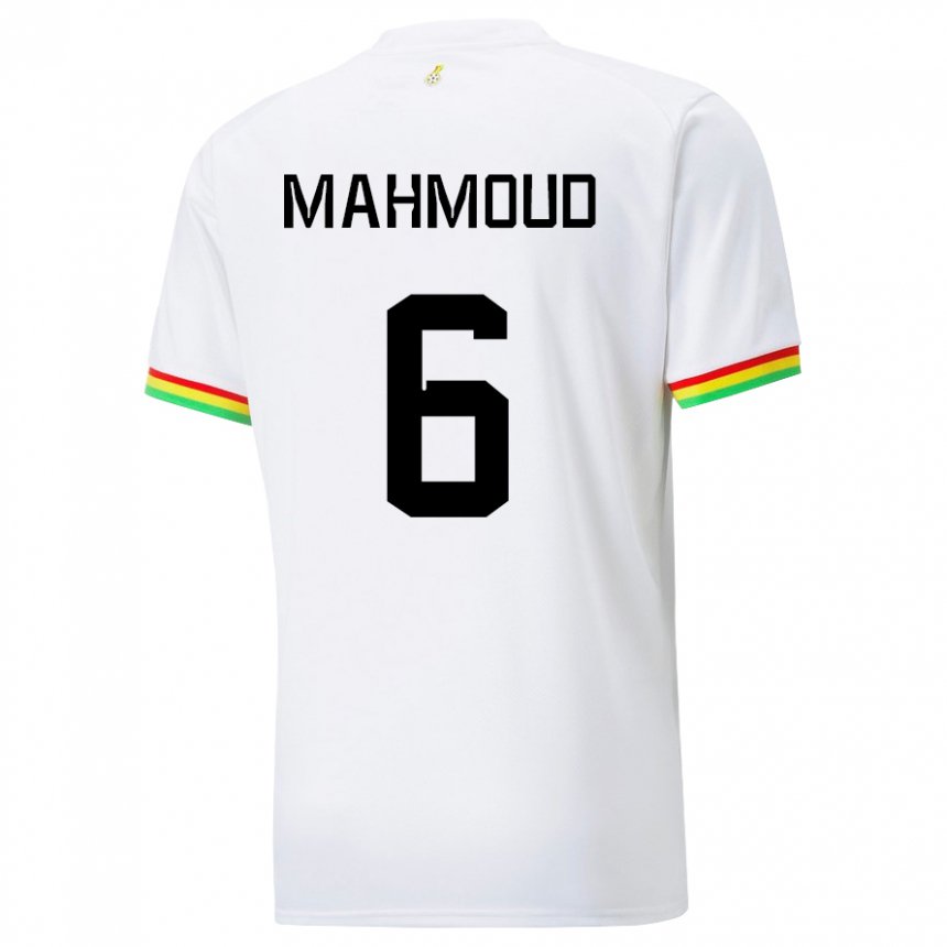 Criança Camisola Ganesa Mohaison Mahmoud #6 Branco Principal 22-24 Camisa Brasil