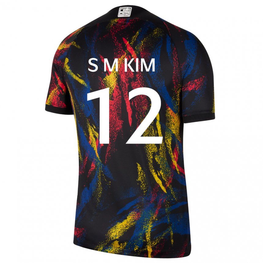 Criança Camisola Sul‑coreana Kim Seong Mi #12 Multicolorido Alternativa 22-24 Camisa Brasil