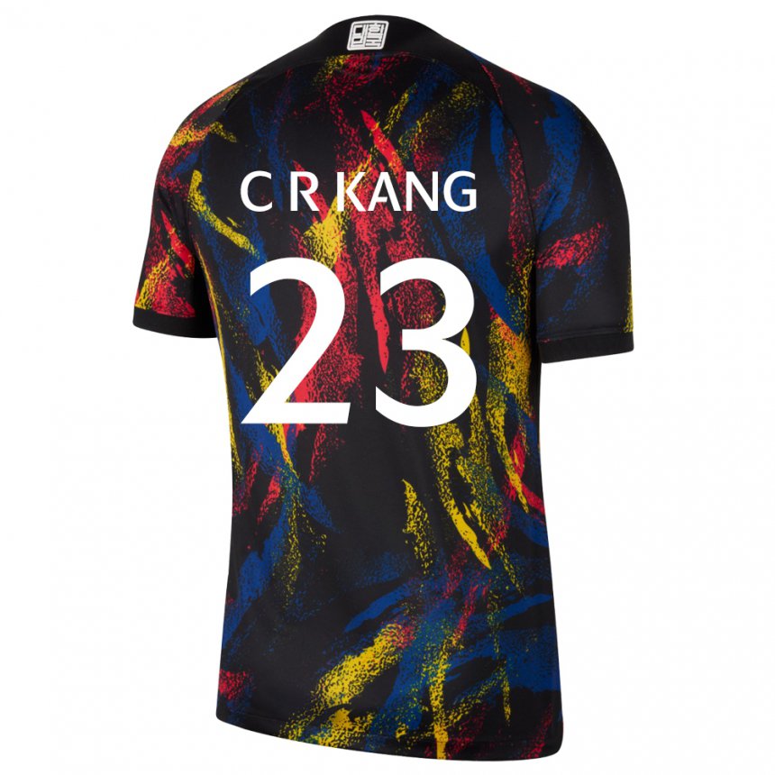 Criança Camisola Sul‑coreana Kang Chae Rim #23 Multicolorido Alternativa 22-24 Camisa Brasil