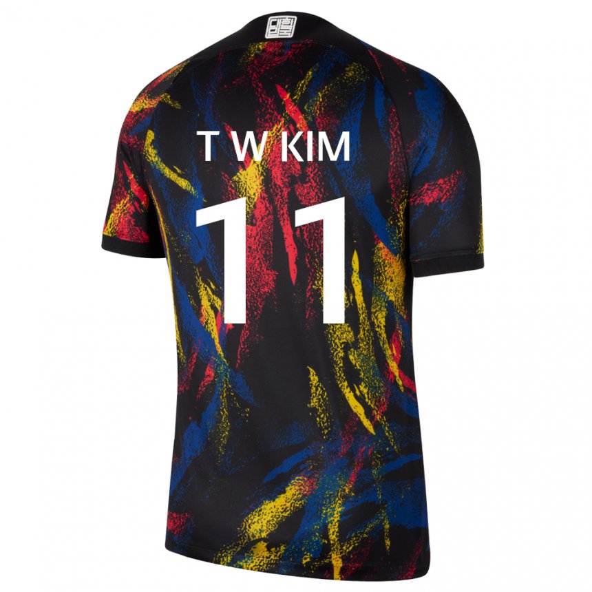 Criança Camisola Sul‑coreana Kim Tae Wook #11 Multicolorido Alternativa 22-24 Camisa Brasil