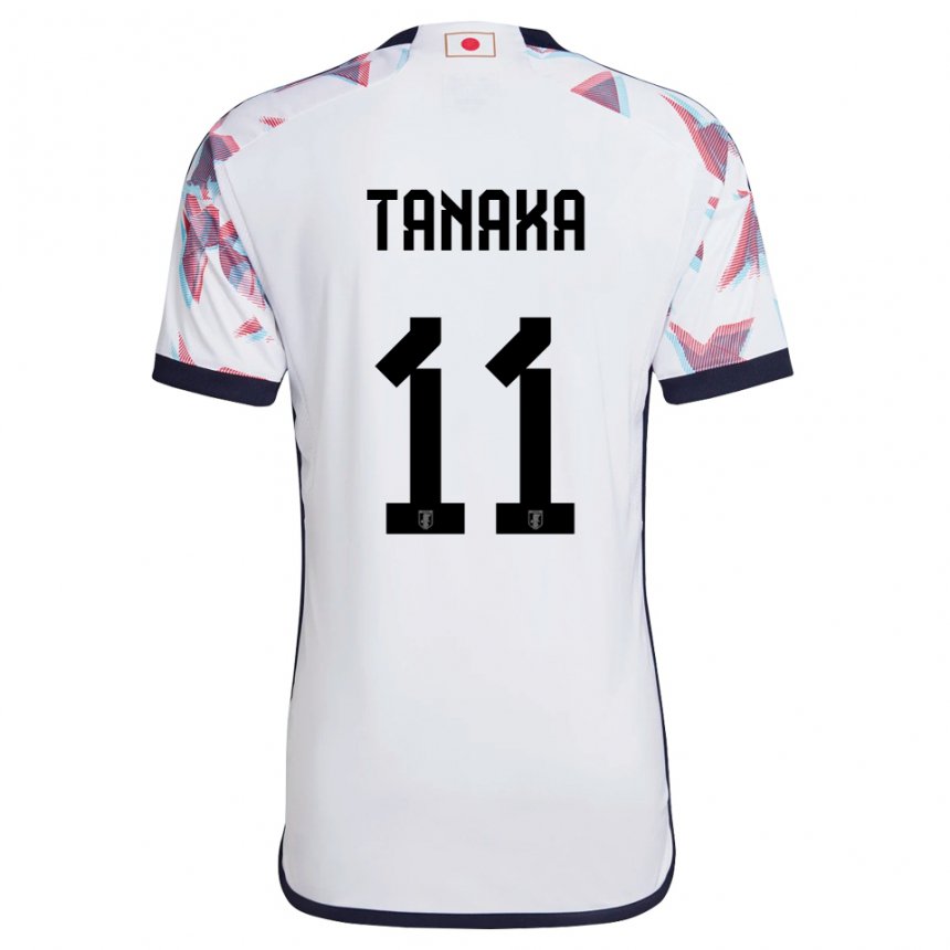 Criança Camisola Japonesa Mina Tanaka #11 Branco Alternativa 22-24 Camisa Brasil