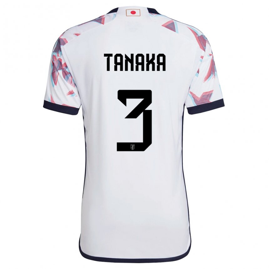 Criança Camisola Japonesa Hayato Tanaka #3 Branco Alternativa 22-24 Camisa Brasil