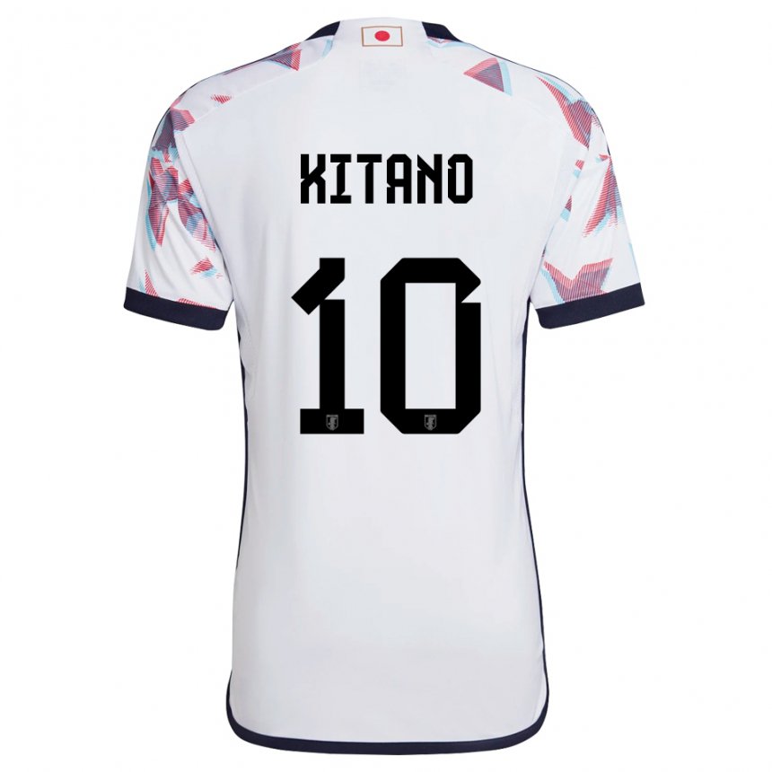 Criança Camisola Japonesa Sota Kitano #10 Branco Alternativa 22-24 Camisa Brasil