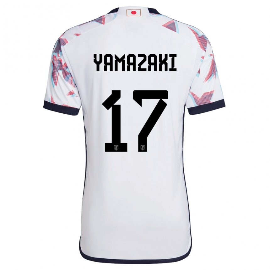 Criança Camisola Japonesa Taishin Yamazaki #17 Branco Alternativa 22-24 Camisa Brasil