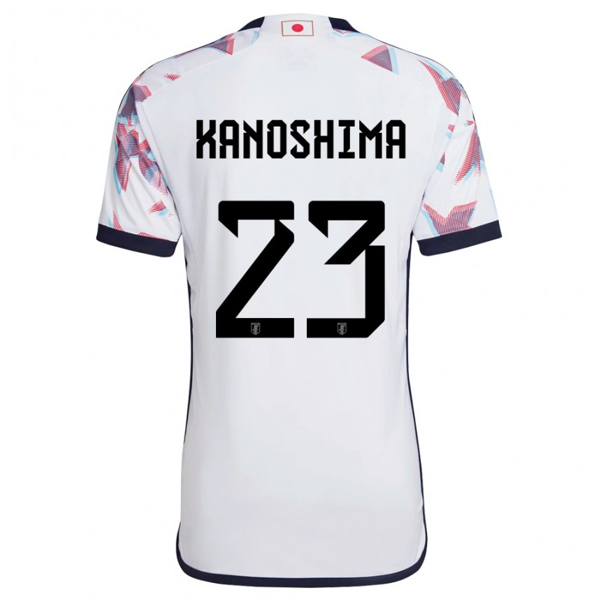 Criança Camisola Japonesa Yu Kanoshima #23 Branco Alternativa 22-24 Camisa Brasil