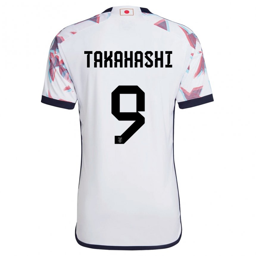 Criança Camisola Japonesa Hikaru Takahashi #9 Branco Alternativa 22-24 Camisa Brasil