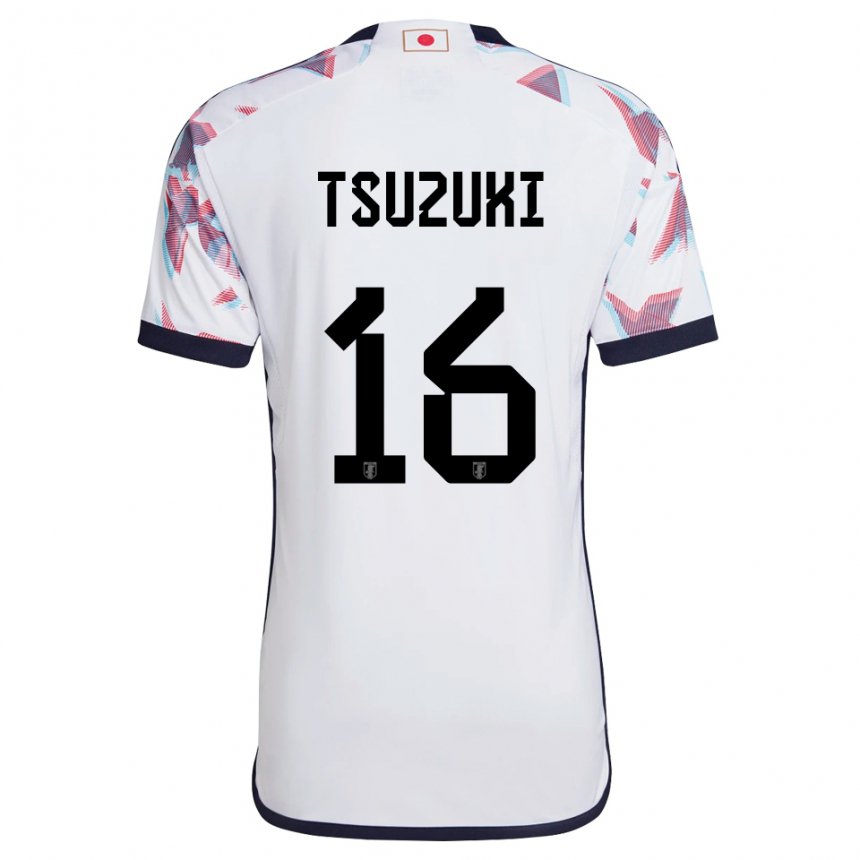 Criança Camisola Japonesa Shunta Tsuzuki #16 Branco Alternativa 22-24 Camisa Brasil