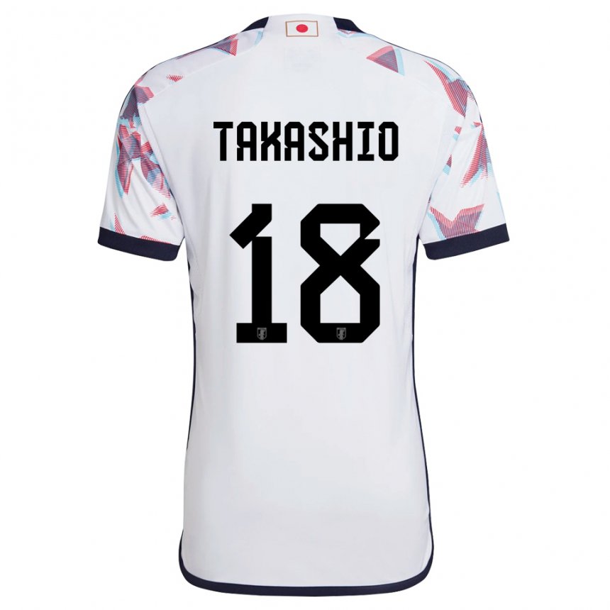 Criança Camisola Japonesa Hayase Takashio #18 Branco Alternativa 22-24 Camisa Brasil