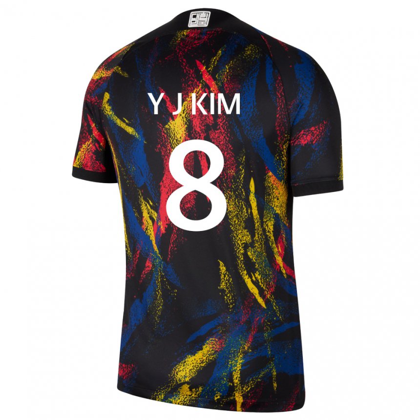 Homem Camisola Sul‑coreana Kim Yun Ji #8 Multicolorido Alternativa 22-24 Camisa Brasil