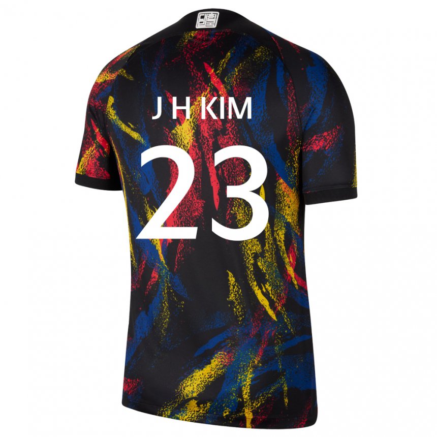 Homem Camisola Sul‑coreana Kim Jung Hoon #23 Multicolorido Alternativa 22-24 Camisa Brasil