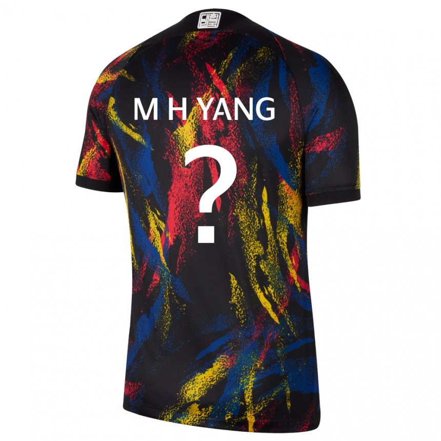 Homem Camisola Sul‑coreana Yang Min Hyuk #0 Multicolorido Alternativa 22-24 Camisa Brasil