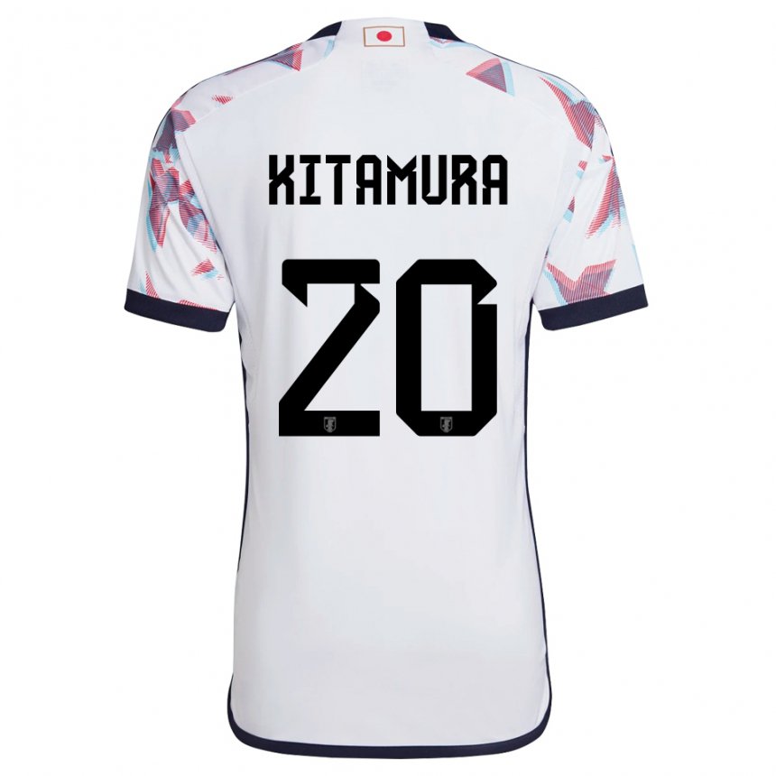 Homem Camisola Japonesa Nanami Kitamura #20 Branco Alternativa 22-24 Camisa Brasil