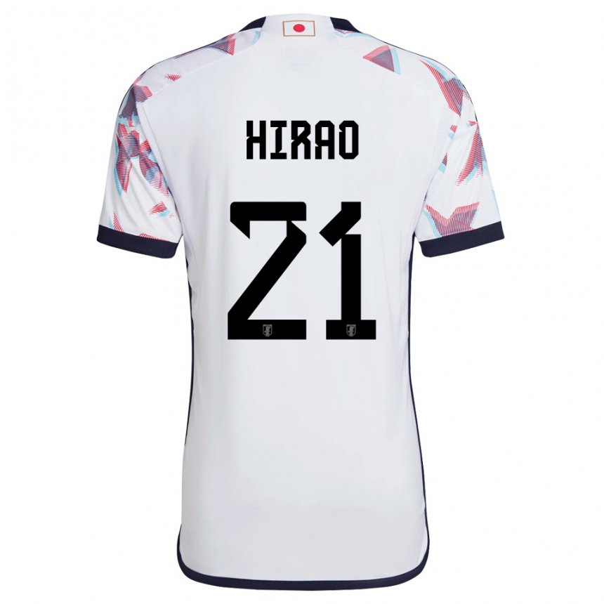 Homem Camisola Japonesa Chika Hirao #21 Branco Alternativa 22-24 Camisa Brasil