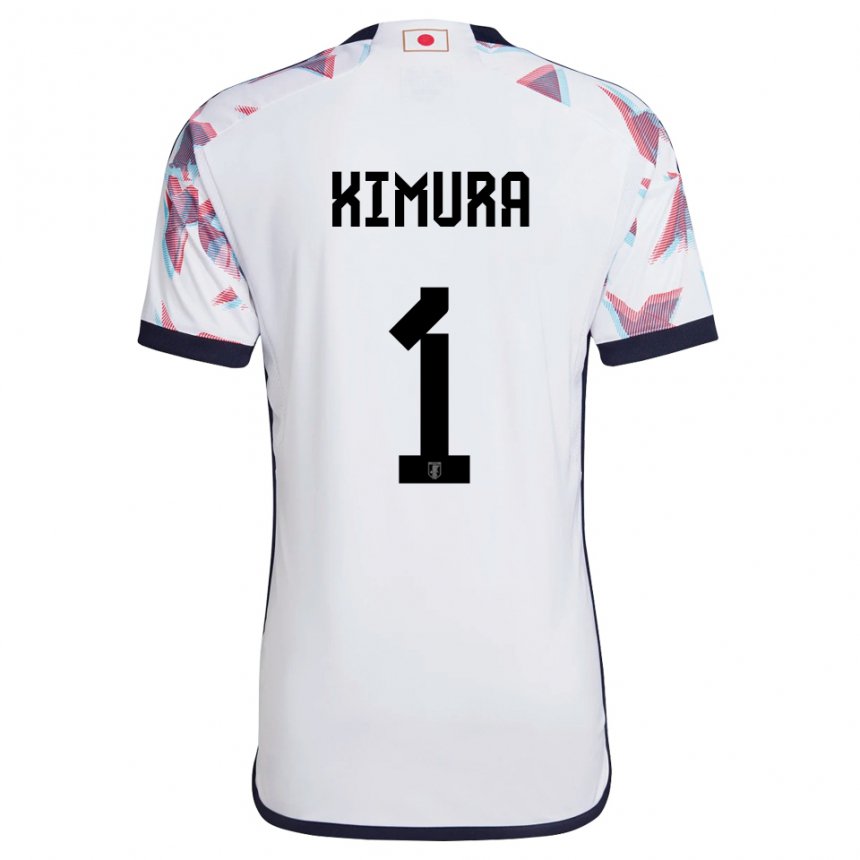 Homem Camisola Japonesa Ryoya Kimura #1 Branco Alternativa 22-24 Camisa Brasil