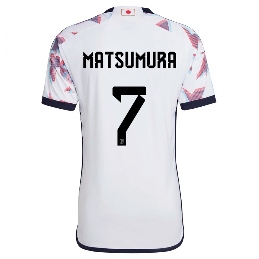 Homem Camisola Japonesa Kosuke Matsumura #7 Branco Alternativa 22-24 Camisa Brasil