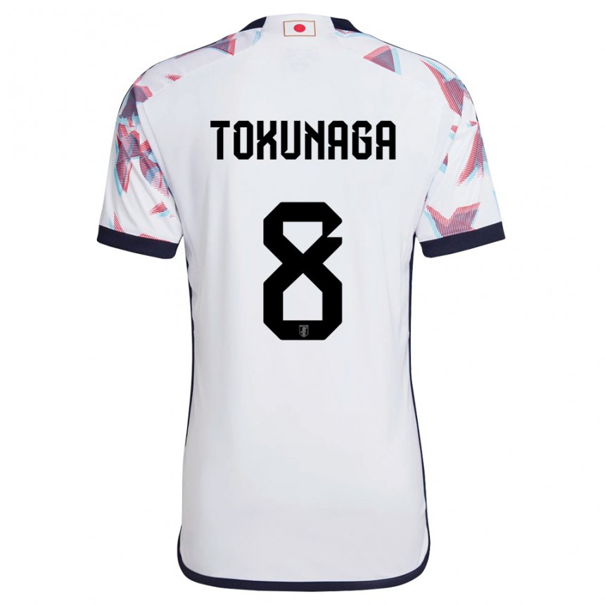 Homem Camisola Japonesa Ryo Tokunaga #8 Branco Alternativa 22-24 Camisa Brasil