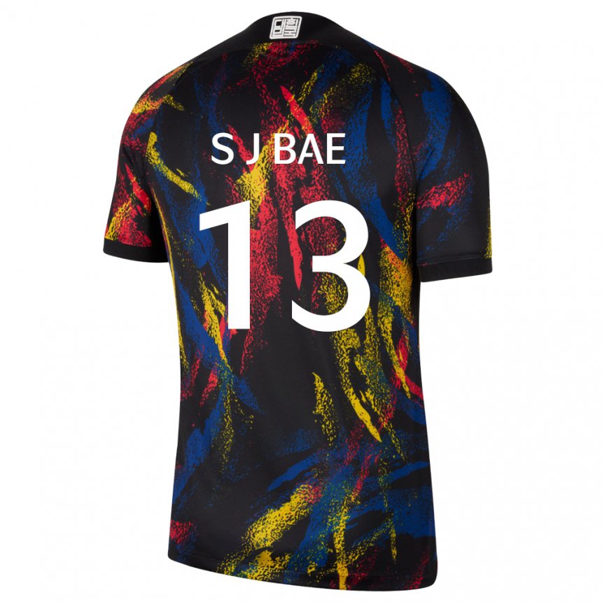 Mulher Camisola Sul‑coreana Bae Seo Joon #13 Multicolorido Alternativa 22-24 Camisa Brasil