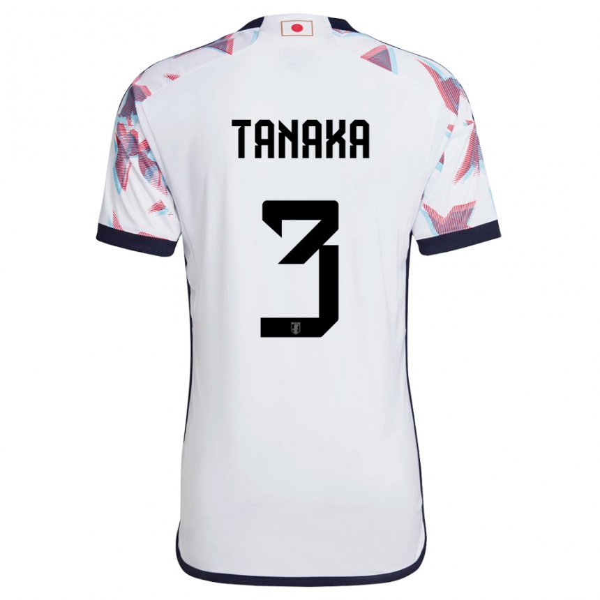 Mulher Camisola Japonesa Hayato Tanaka #3 Branco Alternativa 22-24 Camisa Brasil