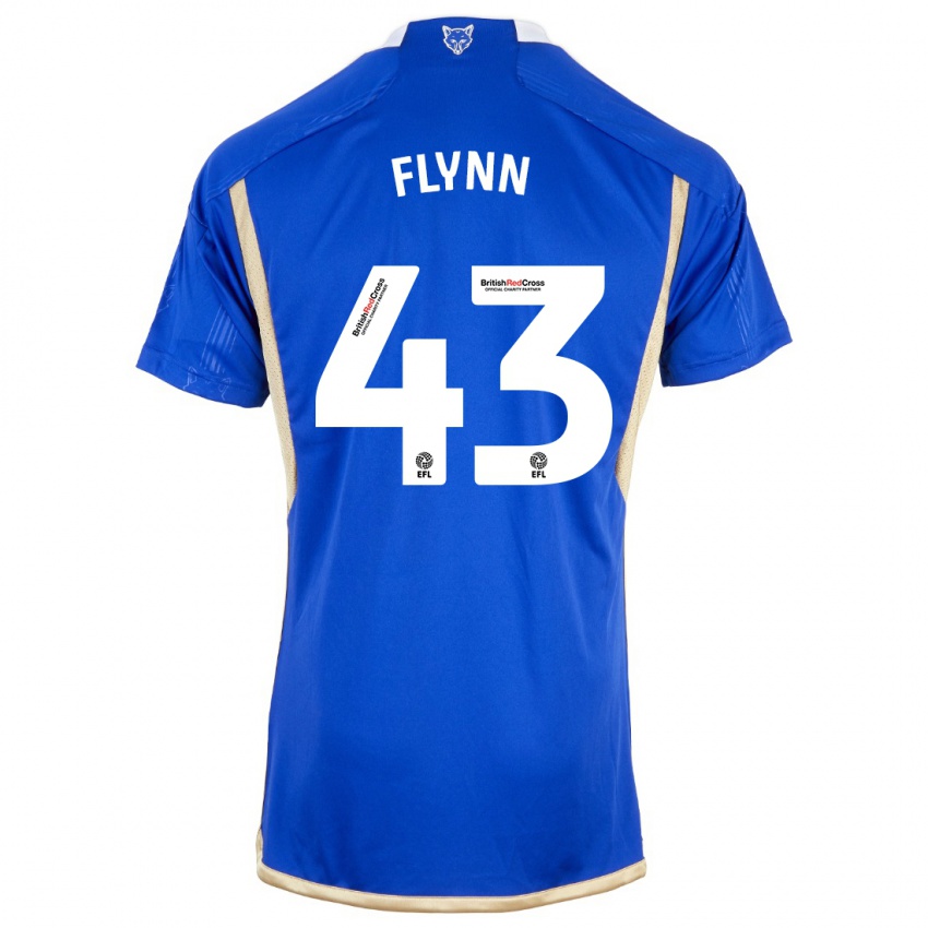 Criança Camisola Shane Flynn #43 Azul Principal 2023/24 Camisa Brasil