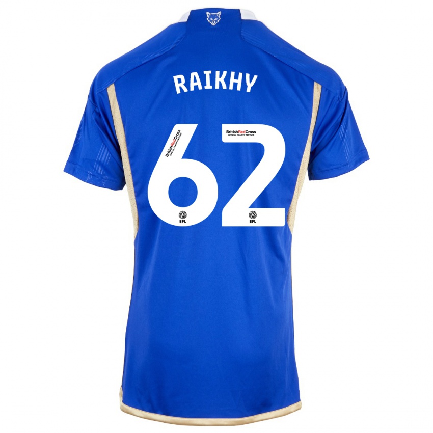 Criança Camisola Arjan Raikhy #62 Azul Principal 2023/24 Camisa Brasil