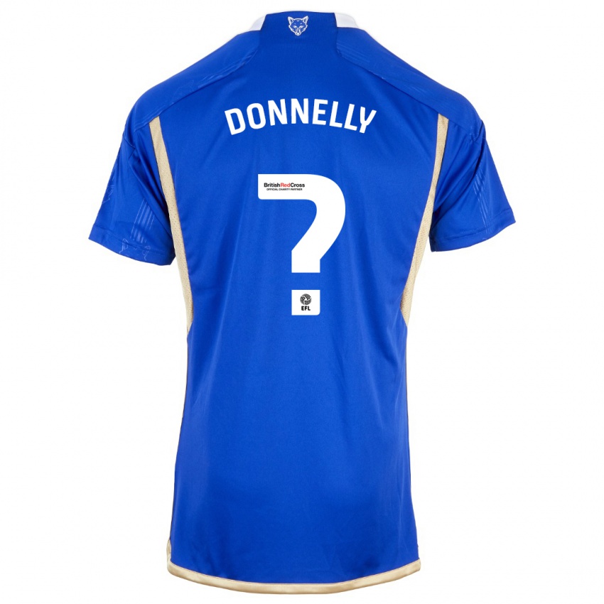 Criança Camisola Ryan Donnelly #0 Azul Principal 2023/24 Camisa Brasil