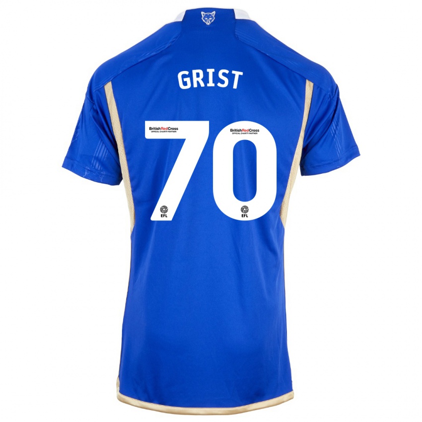 Criança Camisola Ben Grist #70 Azul Principal 2023/24 Camisa Brasil