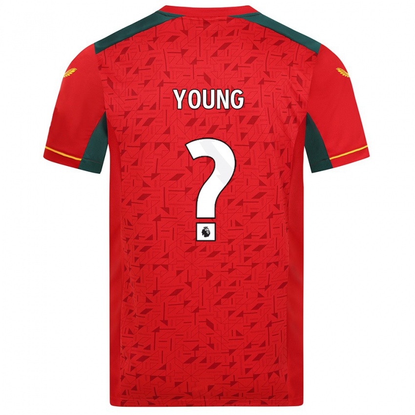 Criança Camisola Joe Young #0 Vermelho Alternativa 2023/24 Camisa Brasil