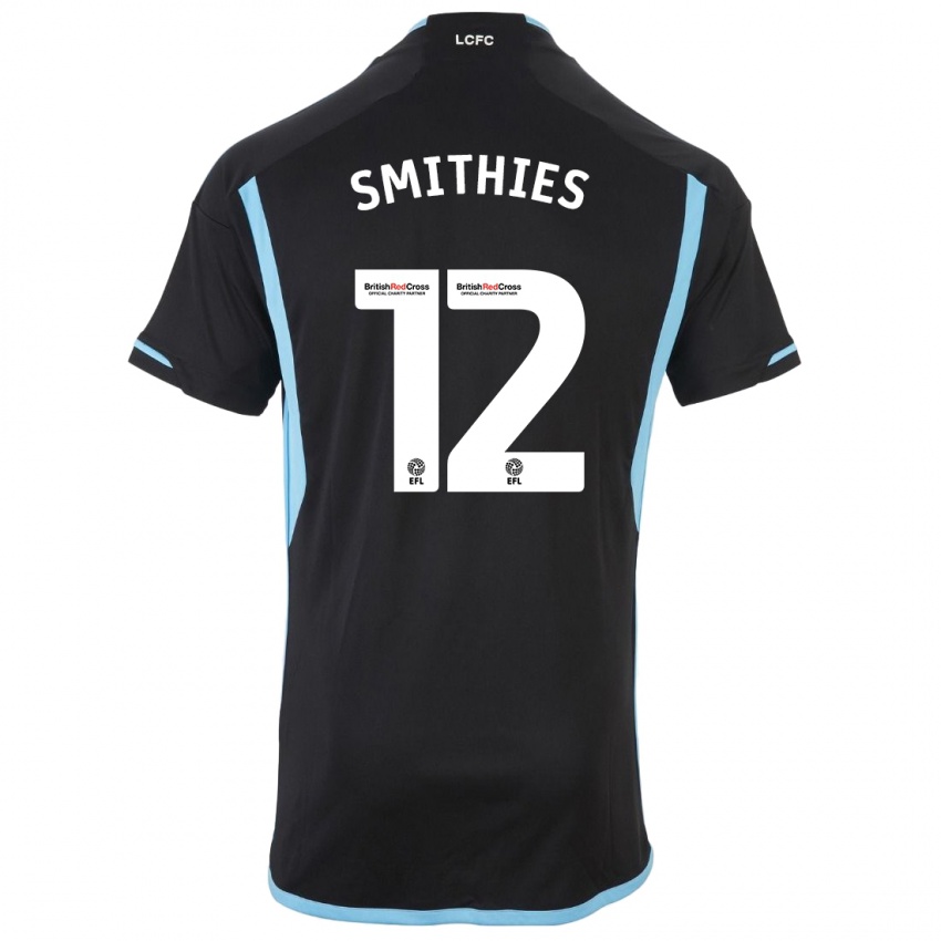 Criança Camisola Alex Smithies #12 Preto Alternativa 2023/24 Camisa Brasil