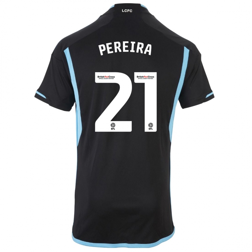 Criança Camisola Ricardo Pereira #21 Preto Alternativa 2023/24 Camisa Brasil