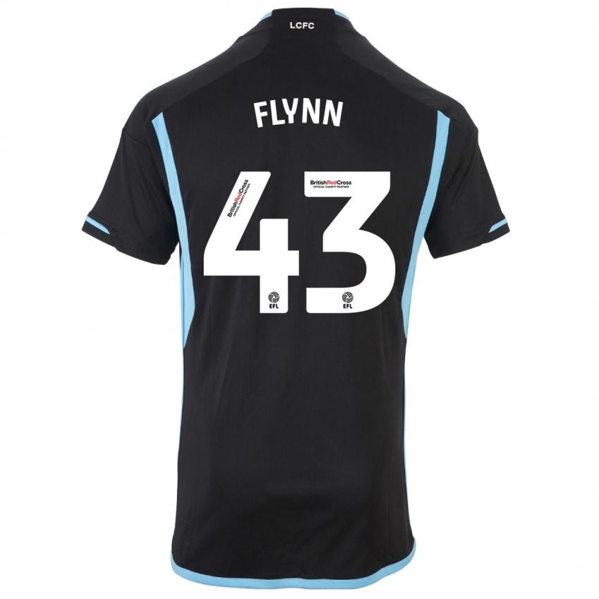 Criança Camisola Shane Flynn #43 Preto Alternativa 2023/24 Camisa Brasil