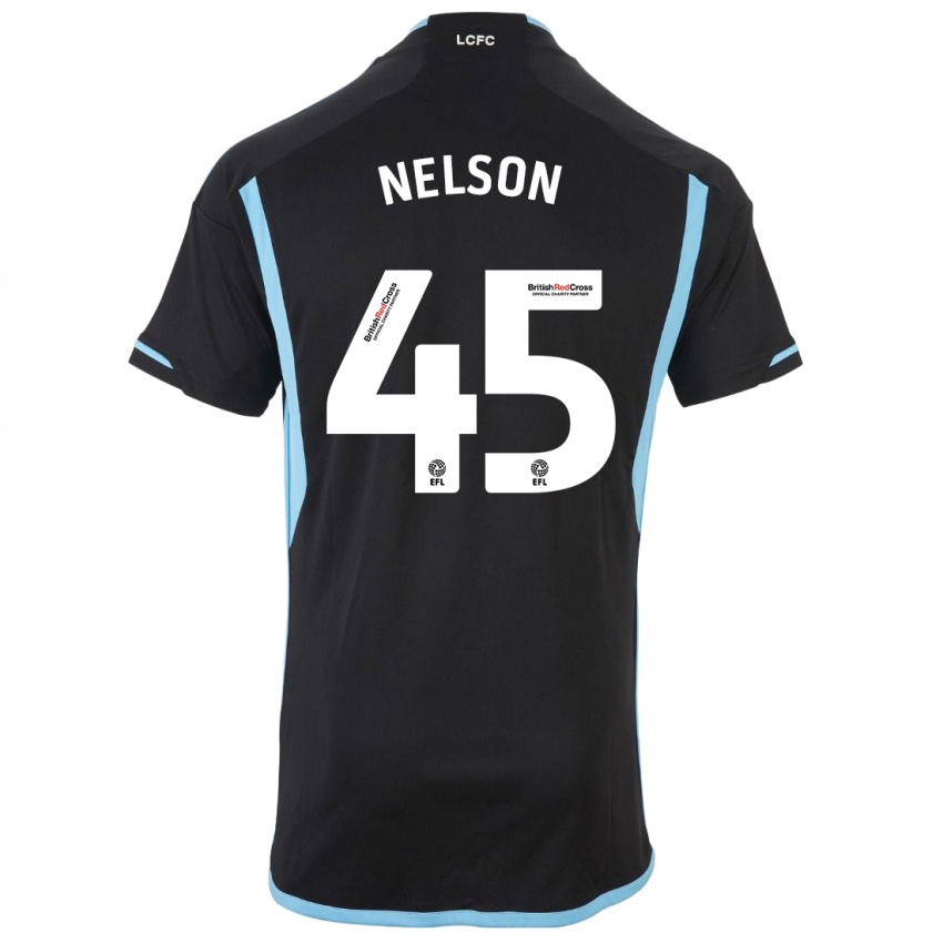 Criança Camisola Ben Nelson #45 Preto Alternativa 2023/24 Camisa Brasil