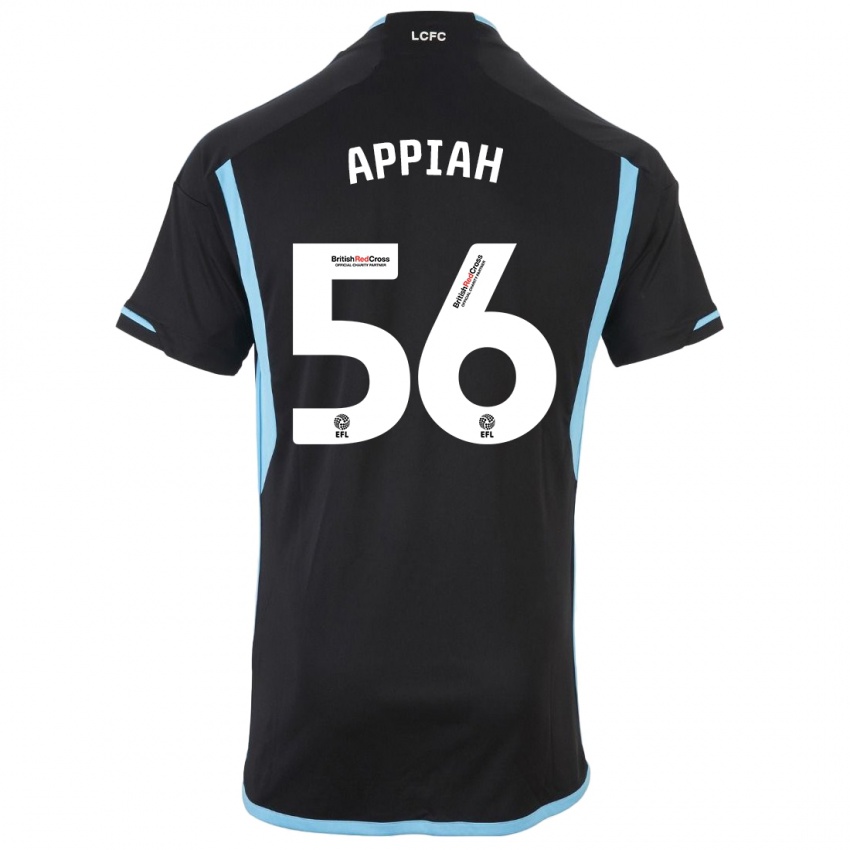 Criança Camisola Paul Appiah #56 Preto Alternativa 2023/24 Camisa Brasil