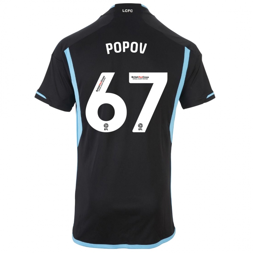 Criança Camisola Chris Popov #67 Preto Alternativa 2023/24 Camisa Brasil