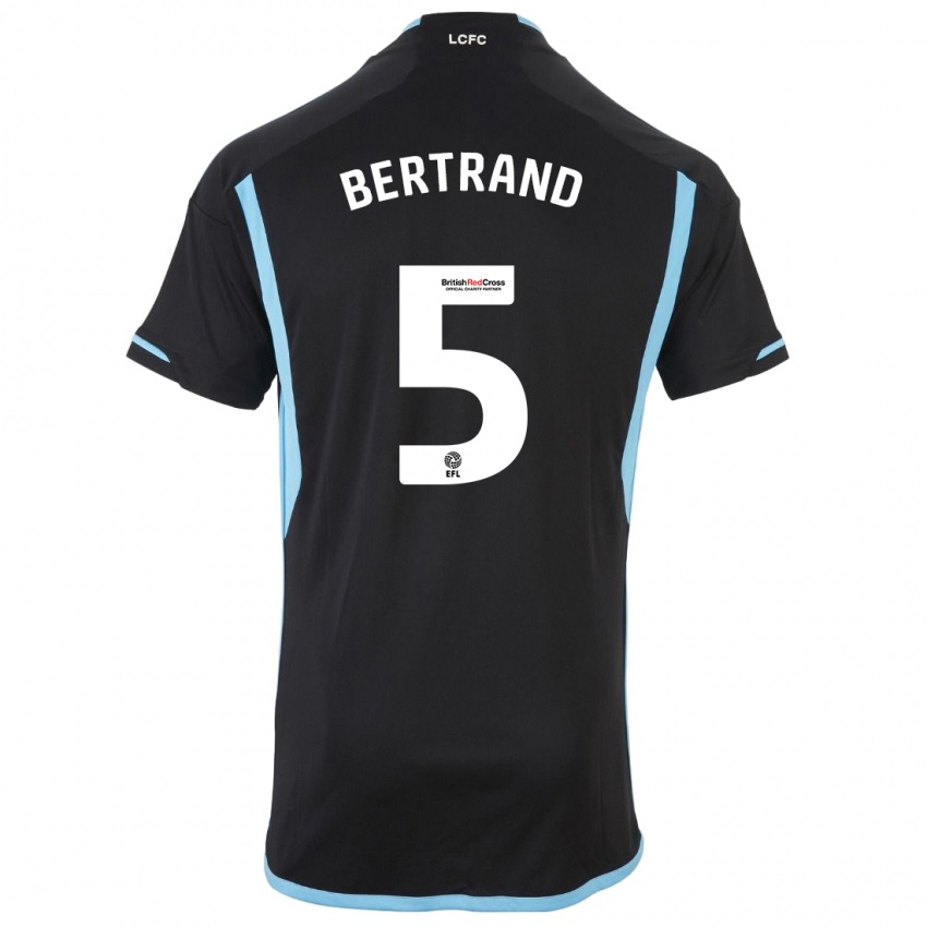 Criança Camisola Ryan Bertrand #5 Preto Alternativa 2023/24 Camisa Brasil